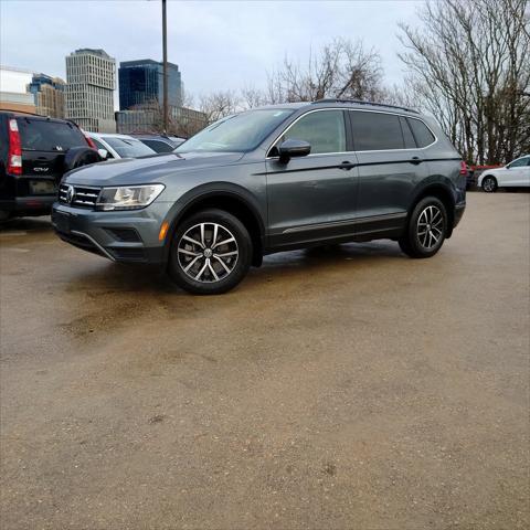 used 2021 Volkswagen Tiguan car, priced at $17,500