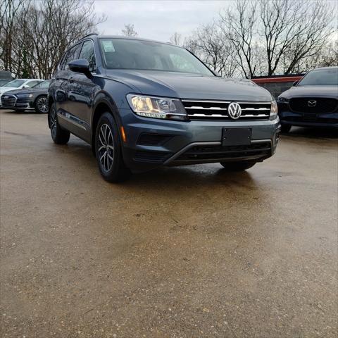 used 2021 Volkswagen Tiguan car, priced at $17,500