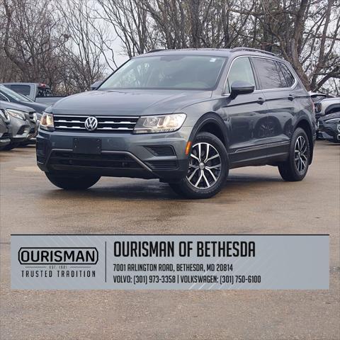 used 2021 Volkswagen Tiguan car, priced at $17,500