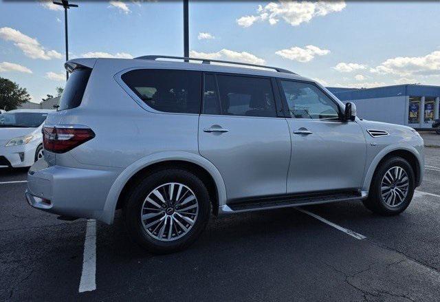used 2021 Nissan Armada car, priced at $24,500