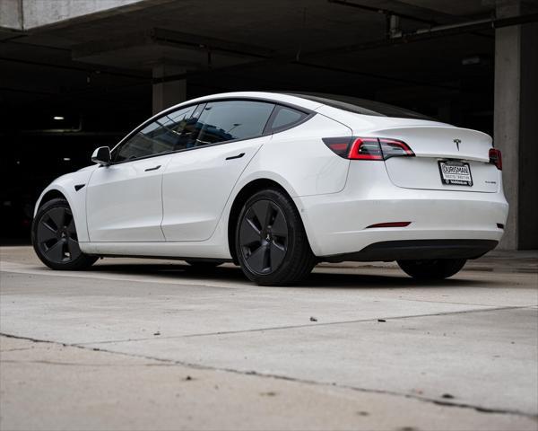 used 2022 Tesla Model 3 car, priced at $29,000