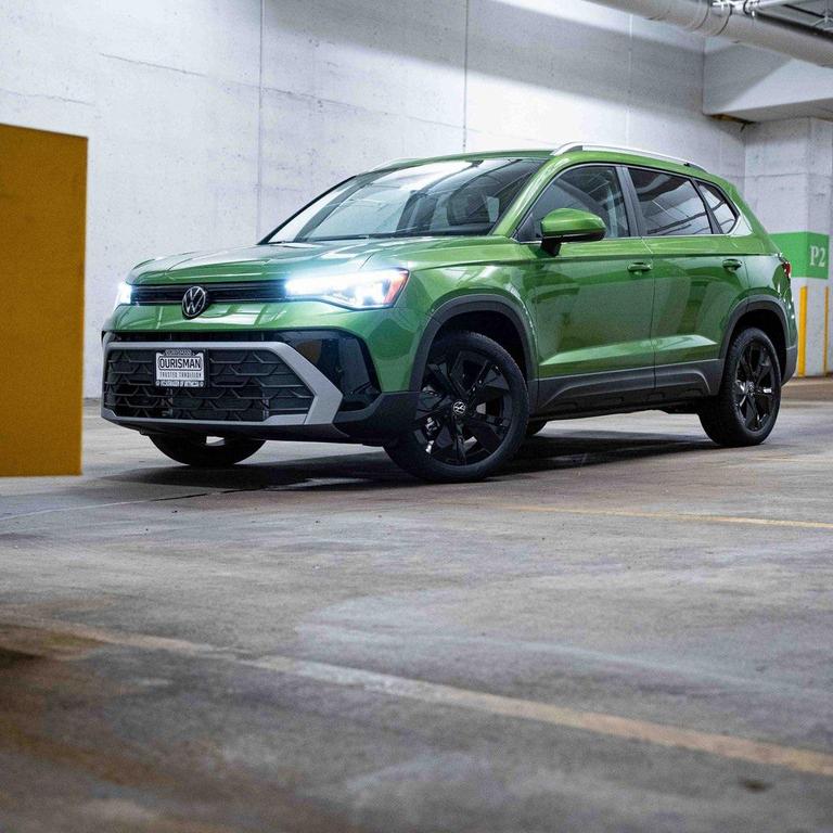 new 2025 Volkswagen Taos car, priced at $28,176