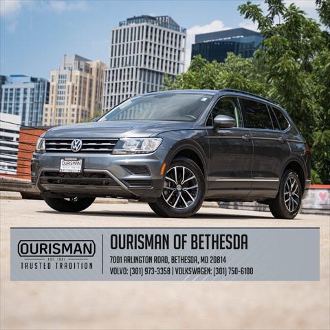 used 2021 Volkswagen Tiguan car, priced at $21,500