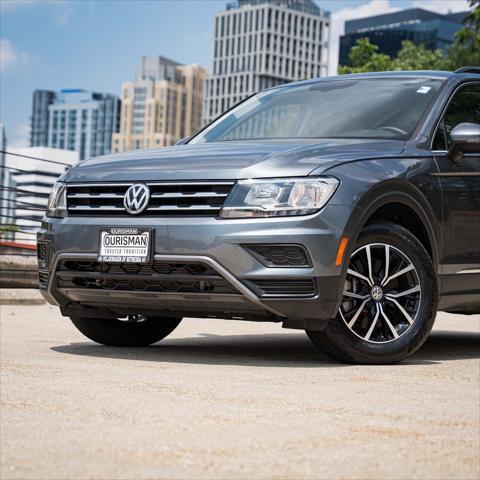 used 2021 Volkswagen Tiguan car, priced at $21,500