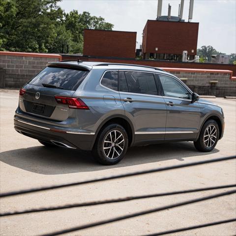 used 2021 Volkswagen Tiguan car, priced at $21,500