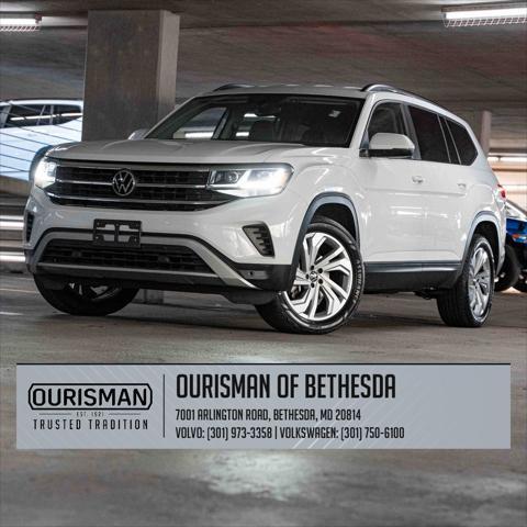 used 2021 Volkswagen Atlas car, priced at $24,000