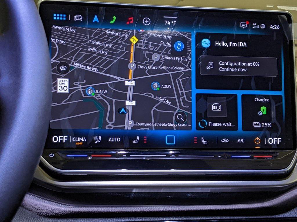 new 2025 Volkswagen ID.4 car, priced at $47,271