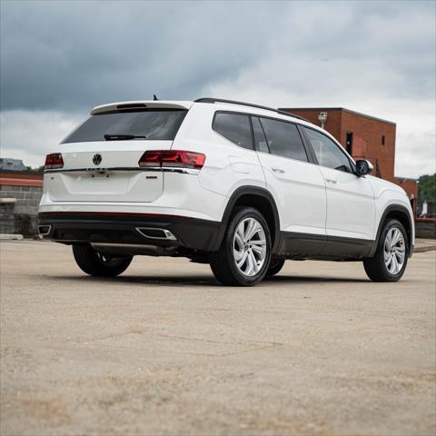 used 2021 Volkswagen Atlas car, priced at $26,000