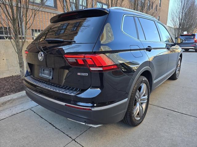 used 2021 Volkswagen Tiguan car, priced at $19,000