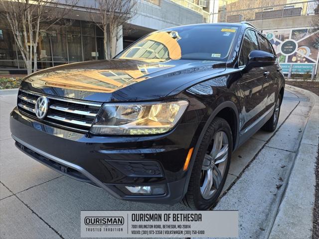 used 2021 Volkswagen Tiguan car, priced at $19,000