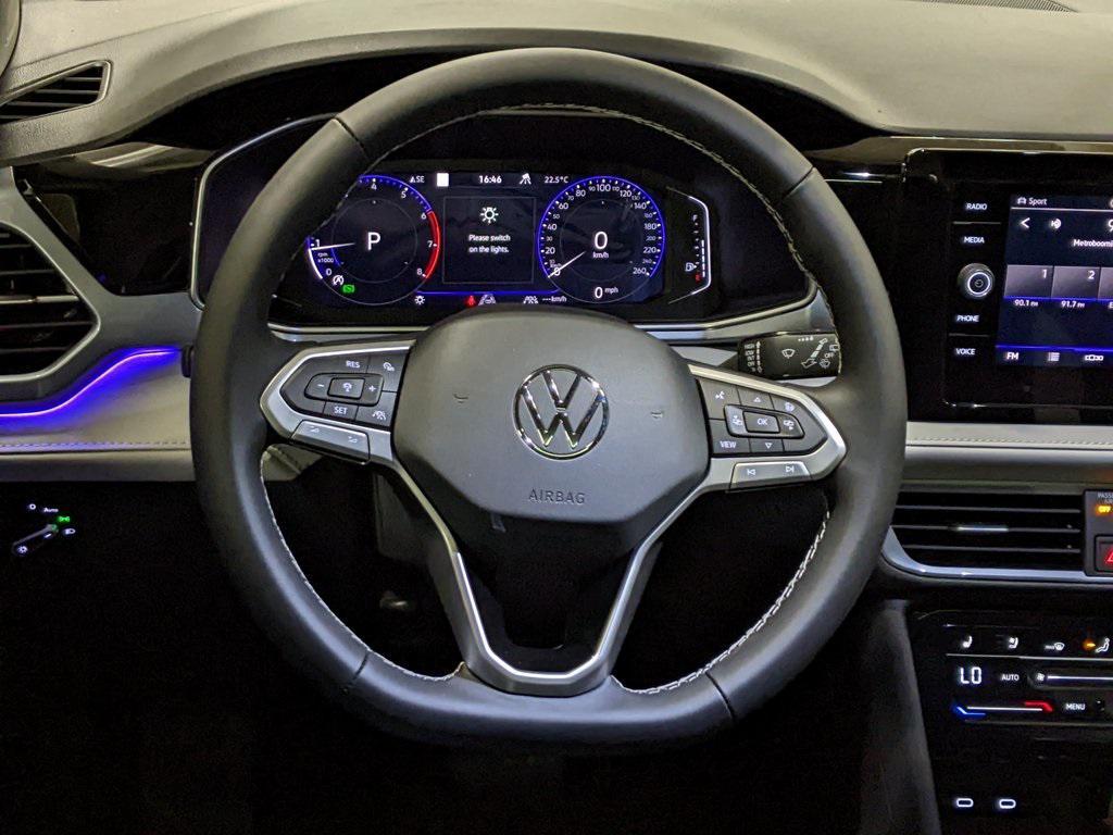 new 2025 Volkswagen Taos car, priced at $34,521
