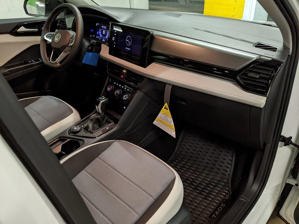new 2025 Volkswagen Taos car, priced at $25,721