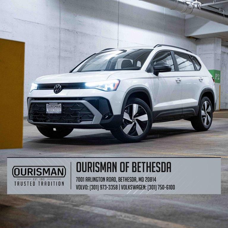 new 2025 Volkswagen Taos car, priced at $25,721