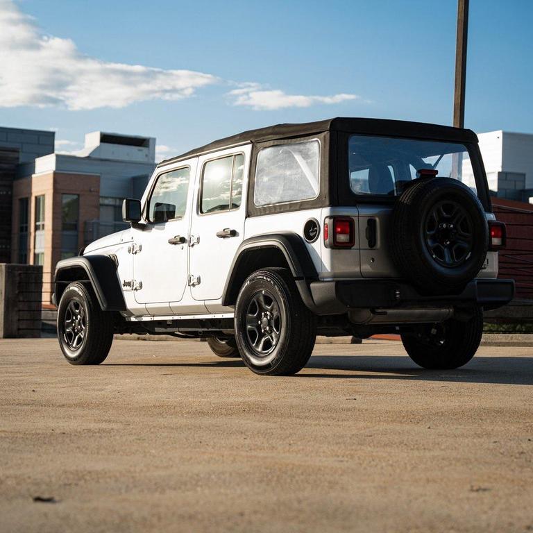 used 2022 Jeep Wrangler Unlimited car, priced at $28,000