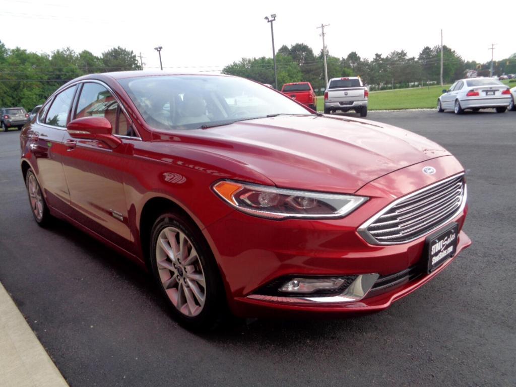used 2017 Ford Fusion Energi car, priced at $11,995