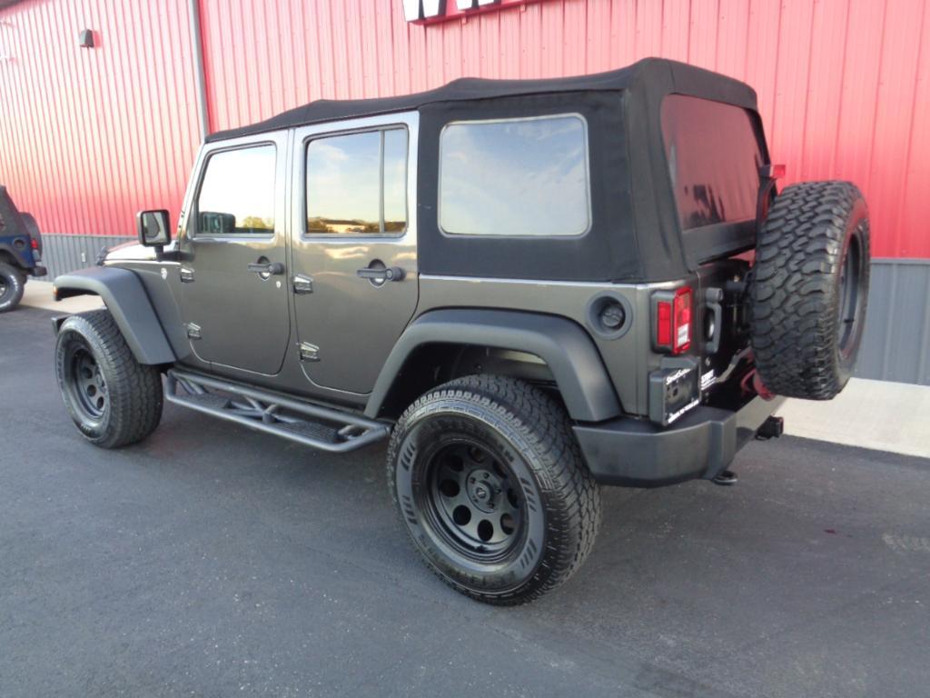 used 2016 Jeep Wrangler Unlimited car, priced at $14,995