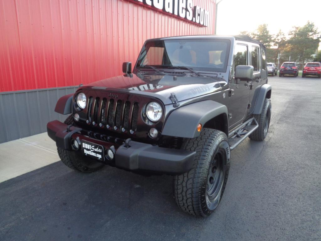 used 2016 Jeep Wrangler Unlimited car, priced at $14,995