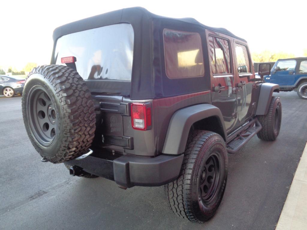 used 2016 Jeep Wrangler Unlimited car, priced at $14,995