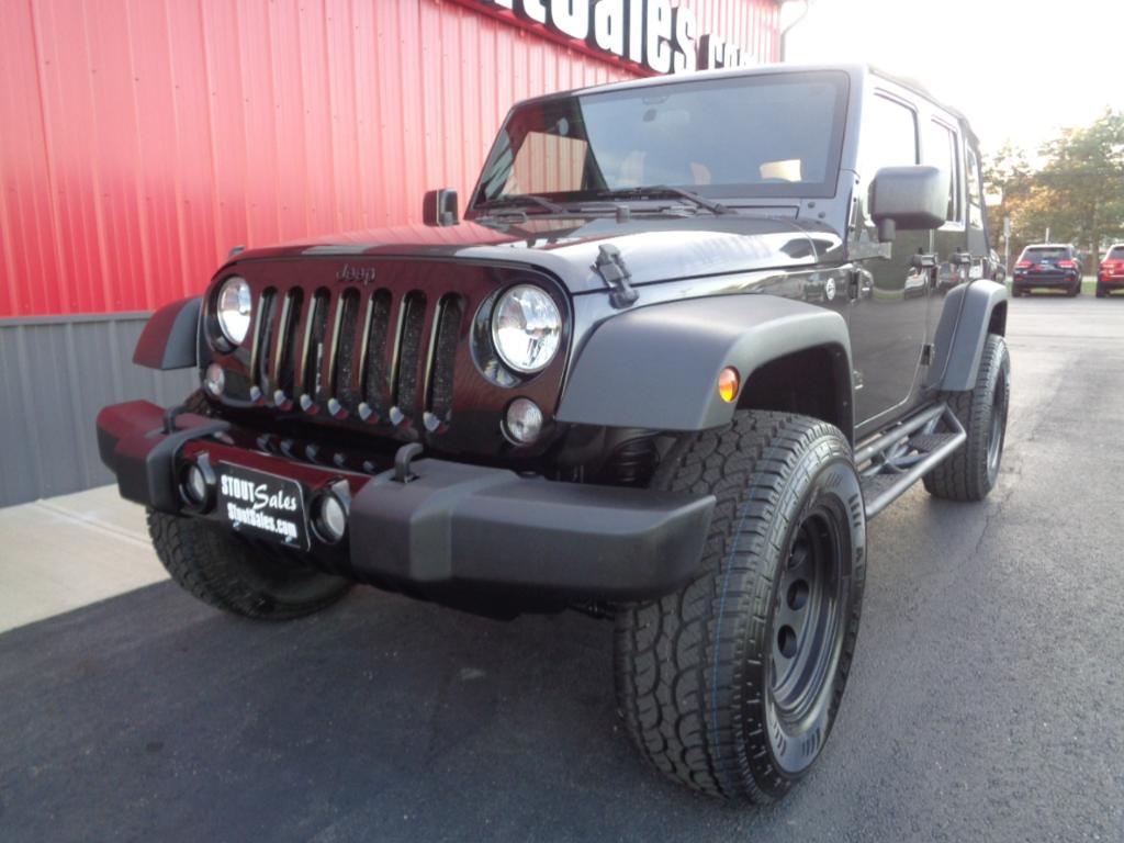 used 2016 Jeep Wrangler Unlimited car, priced at $14,995