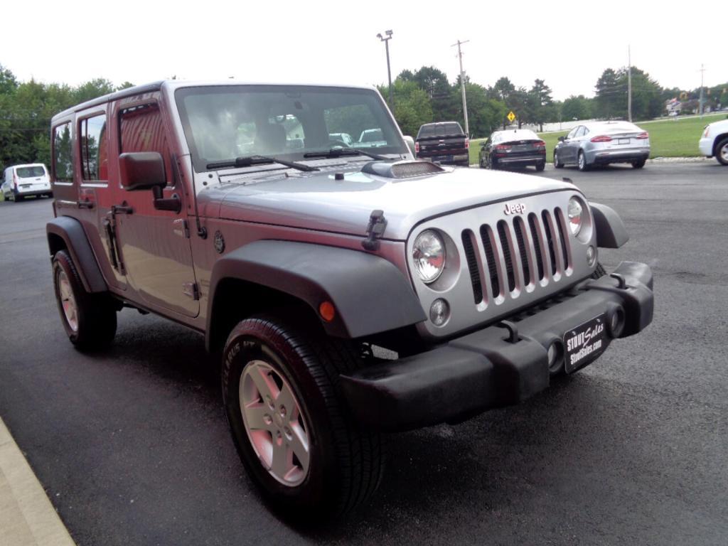 used 2016 Jeep Wrangler Unlimited car, priced at $11,995