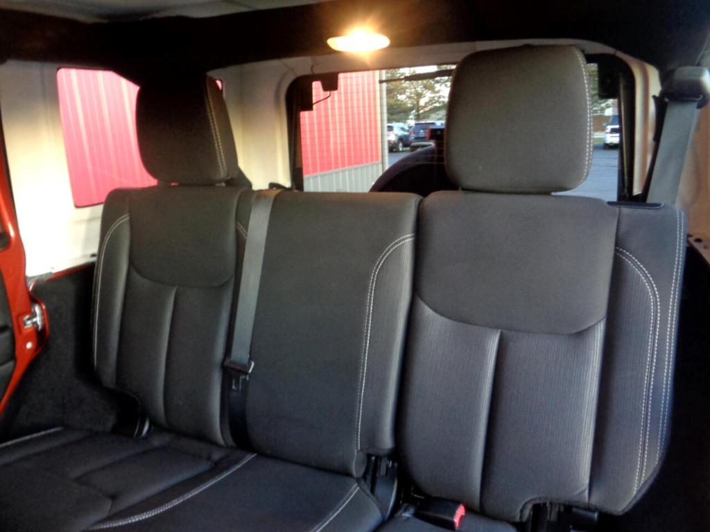 used 2014 Jeep Wrangler Unlimited car, priced at $14,995