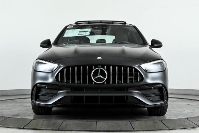 new 2024 Mercedes-Benz AMG C 43 car, priced at $78,250