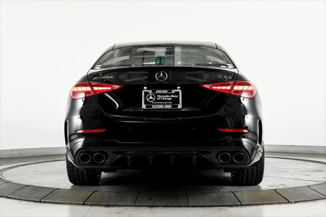 new 2025 Mercedes-Benz AMG C 43 car, priced at $72,950