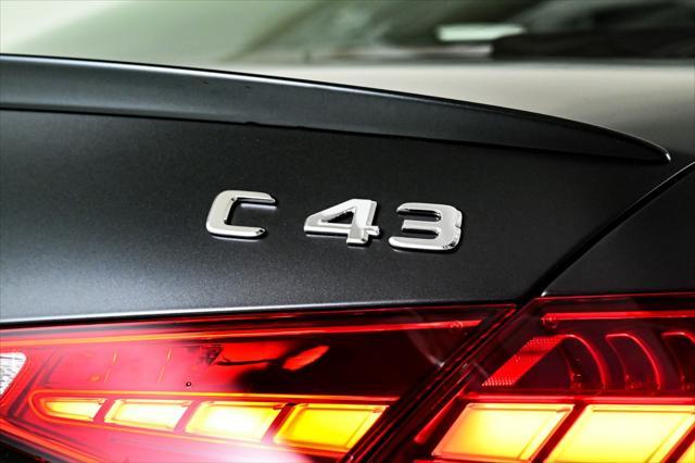 new 2024 Mercedes-Benz AMG C 43 car, priced at $74,470