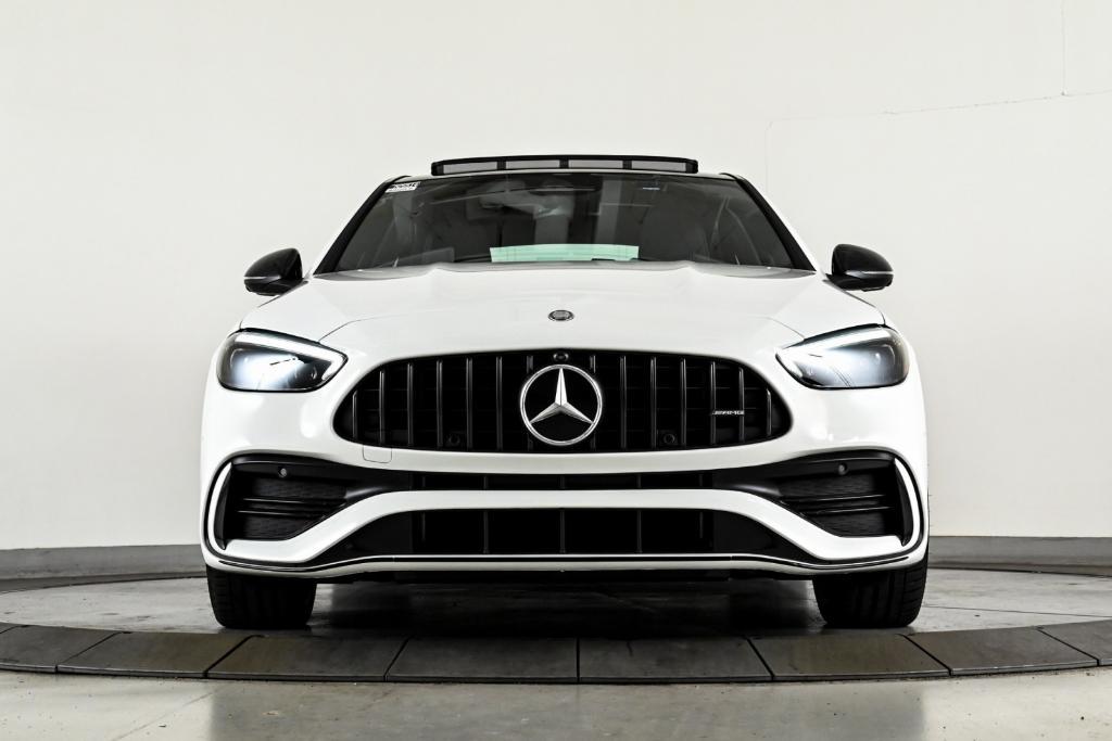 new 2024 Mercedes-Benz AMG C 43 car, priced at $73,595