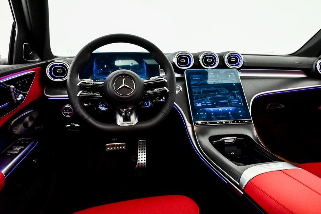 new 2024 Mercedes-Benz AMG C 43 car, priced at $73,595