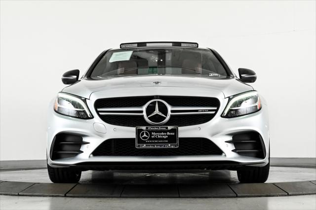 used 2020 Mercedes-Benz AMG C 43 car, priced at $44,444