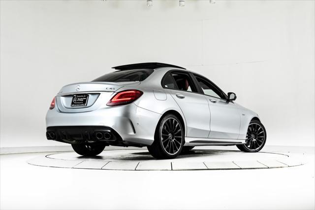 used 2020 Mercedes-Benz AMG C 43 car, priced at $44,444