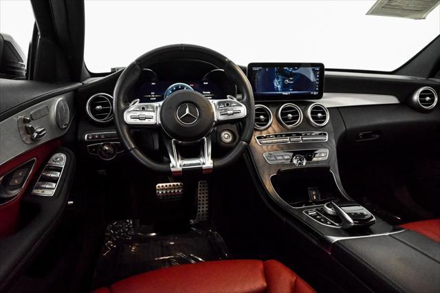 used 2020 Mercedes-Benz AMG C 43 car, priced at $44,444