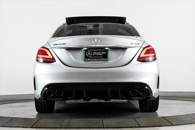 used 2020 Mercedes-Benz AMG C 43 car, priced at $44,444