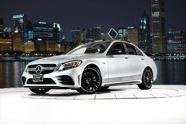 used 2020 Mercedes-Benz AMG C 43 car, priced at $44,444