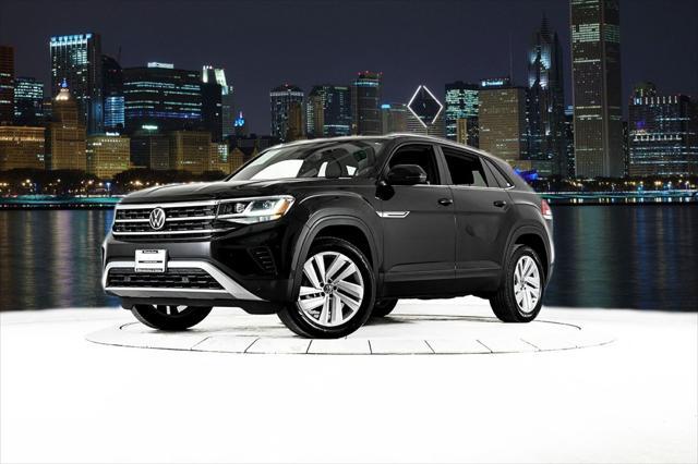 used 2022 Volkswagen Atlas Cross Sport car, priced at $27,994