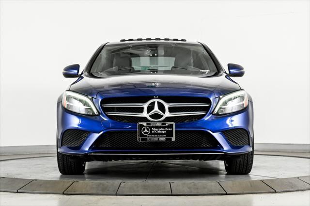 used 2021 Mercedes-Benz C-Class car, priced at $31,994