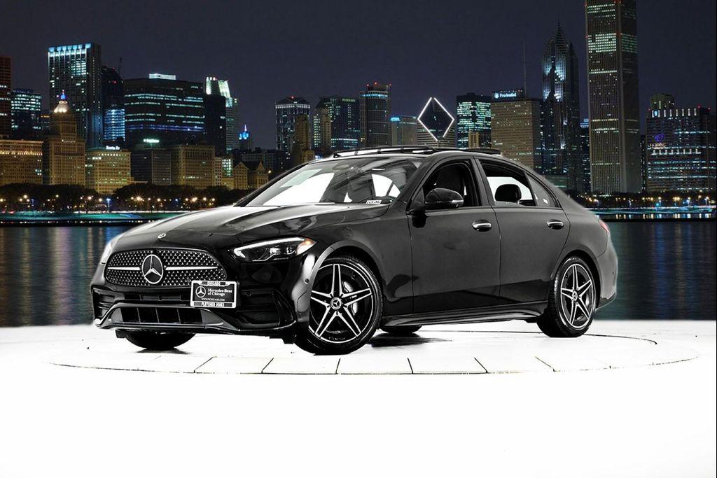 used 2022 Mercedes-Benz C-Class car, priced at $36,944