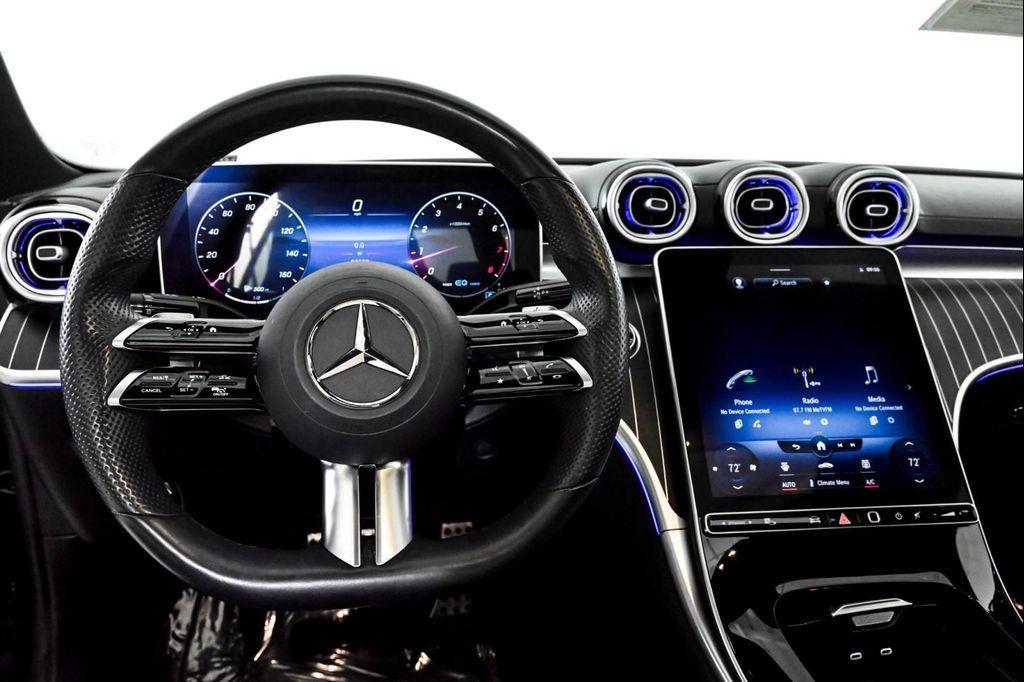 used 2022 Mercedes-Benz C-Class car, priced at $36,944