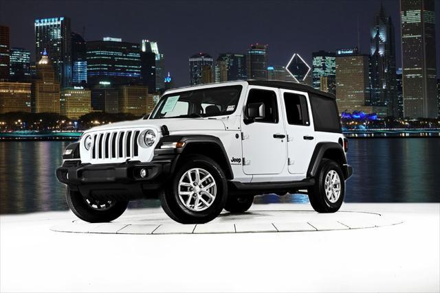 used 2023 Jeep Wrangler car, priced at $34,383