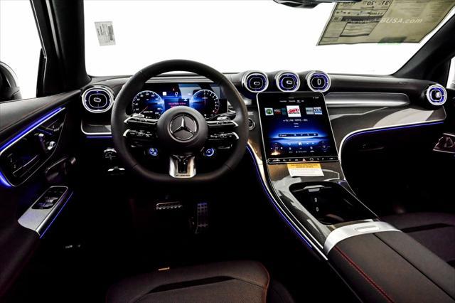 new 2025 Mercedes-Benz AMG GLC 63 car, priced at $102,190