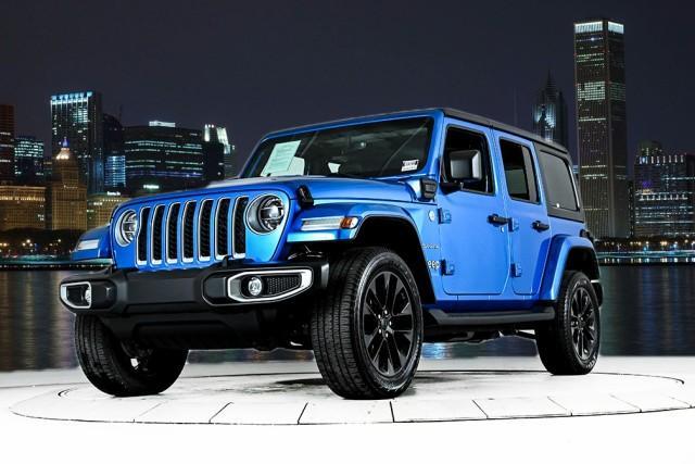 used 2021 Jeep Wrangler Unlimited 4xe car, priced at $37,943