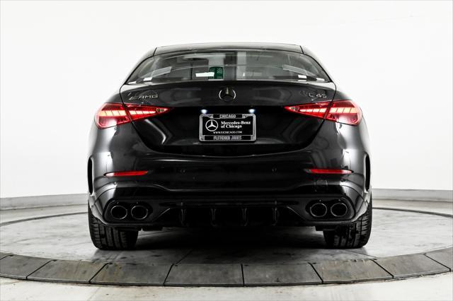 new 2025 Mercedes-Benz AMG C 43 car, priced at $75,115