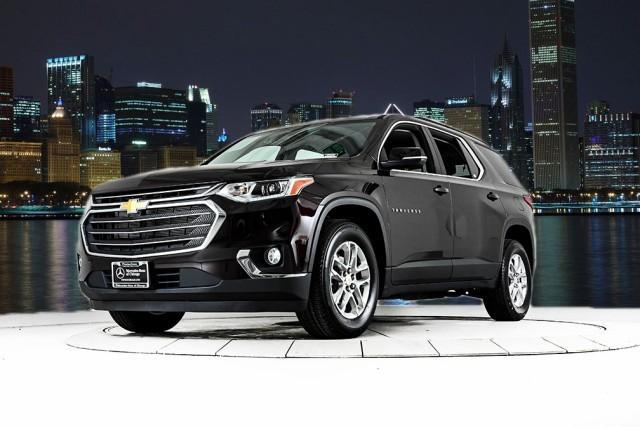 used 2021 Chevrolet Traverse car, priced at $23,990