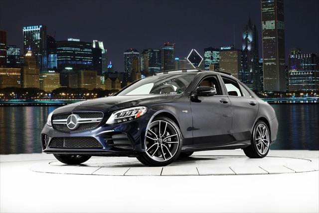 used 2020 Mercedes-Benz AMG C 43 car, priced at $41,444