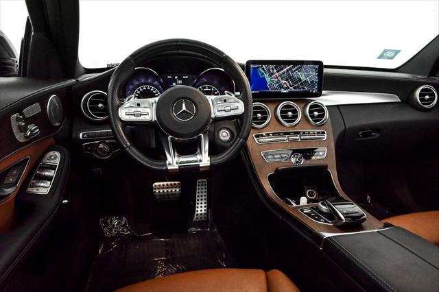 used 2020 Mercedes-Benz AMG C 43 car, priced at $41,444