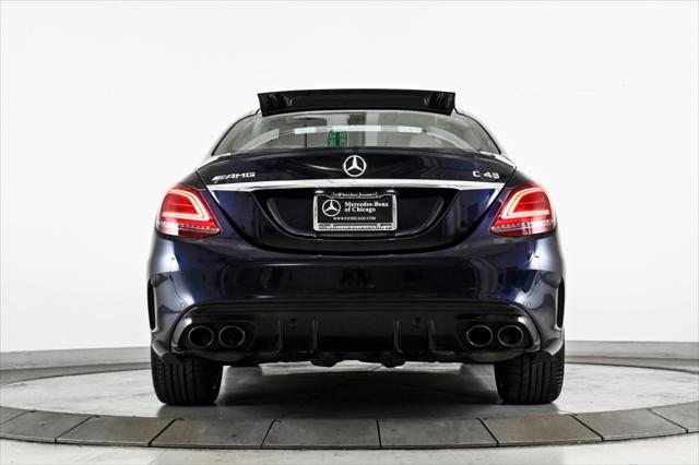 used 2020 Mercedes-Benz AMG C 43 car, priced at $41,444