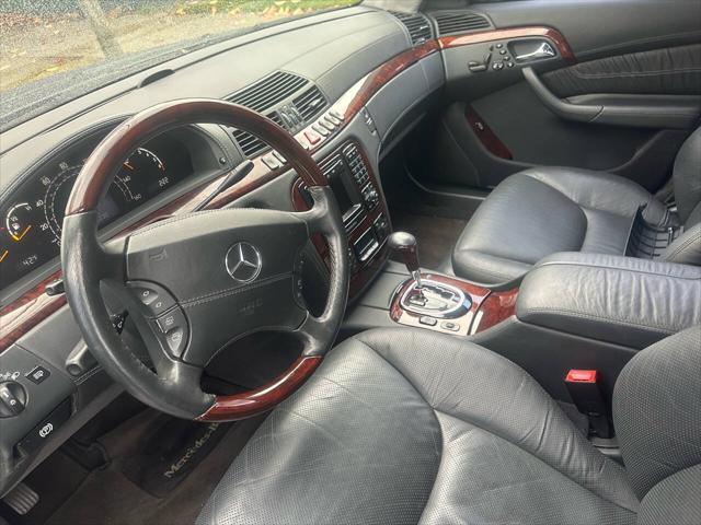 used 2001 Mercedes-Benz S-Class car, priced at $24,999