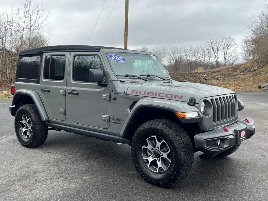 used 2022 Jeep Wrangler Unlimited car, priced at $43,924