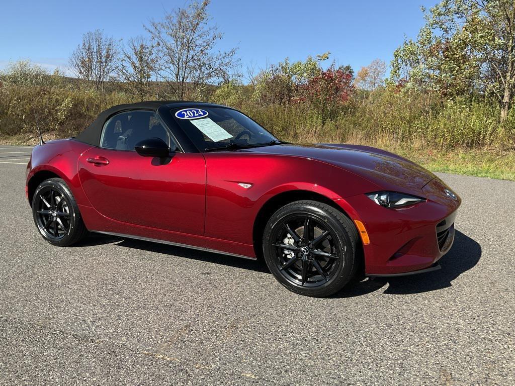 used 2024 Mazda MX-5 Miata car, priced at $27,975